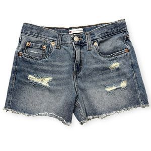 Levi’s Girls Girlfriend Denim Shorts Size 12
